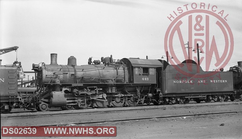 N&W M 449 at Roanoke