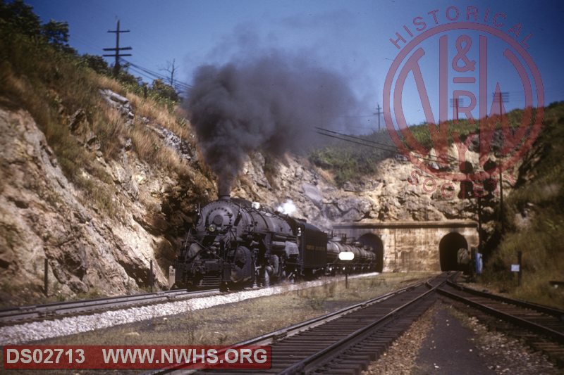N&W Y6 2129 at Montgomery tunnel on #85