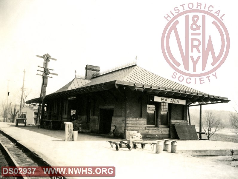N&W Batavia, OH station circa 1920
