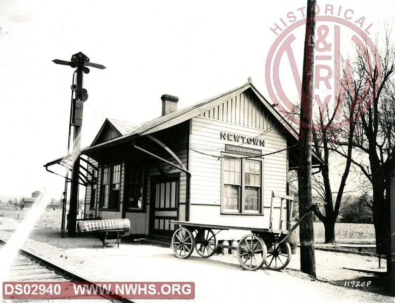 N&W Newtown, OH station circa 1920
