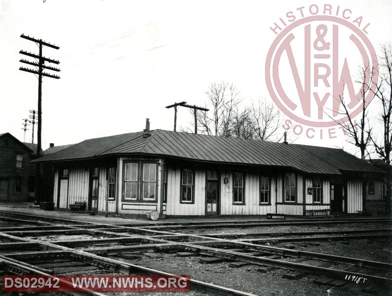 N&W Valley Crossing, OH circa 1918