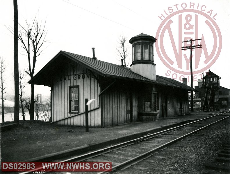N&W Coal Grove station circa 1919