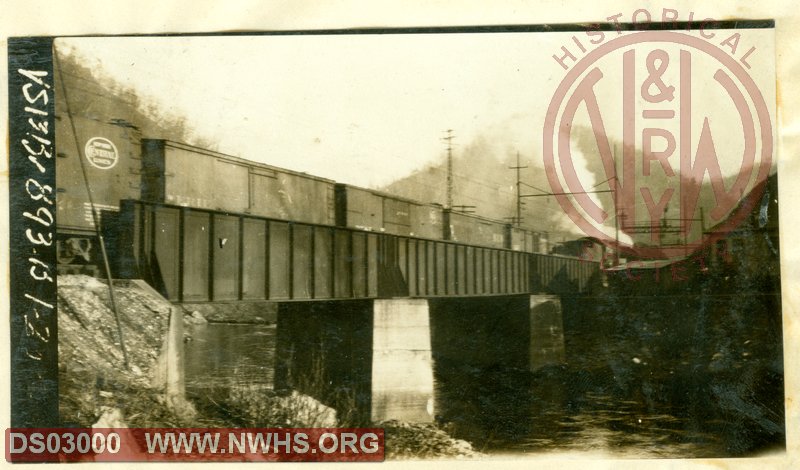N&W bridge 893-B at Welch, WV, M.P. 400.08