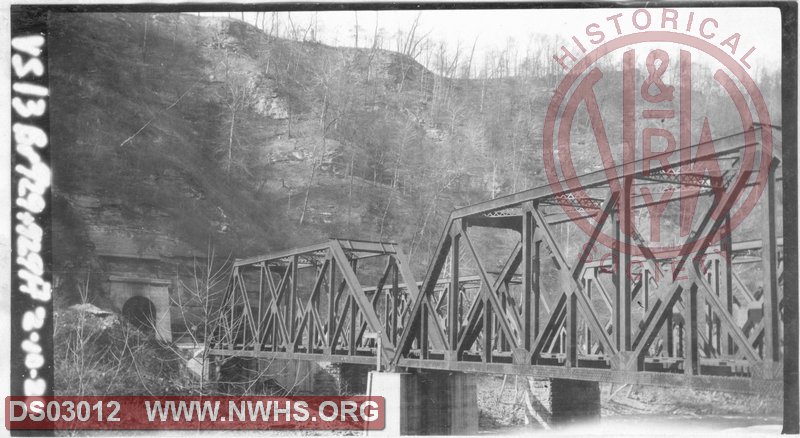 N&W bridges 929 and 929-A at M.P. N461.99
