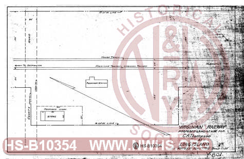 VGN proposed land lease for C.A. Thompson at Long Island VA