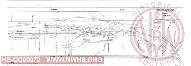 Proposed Engine Terminal Facilities, Norton, Va. MP N465