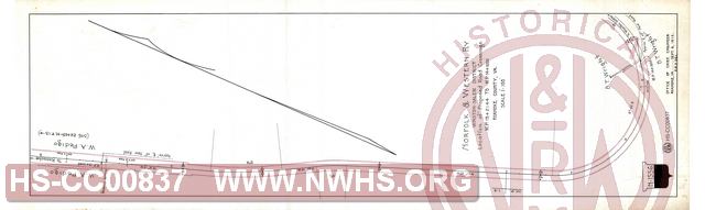N&W Rwy Winston-Salem District, Location of Proposed Crossings, MP 13+2144' to MP 14+1650'