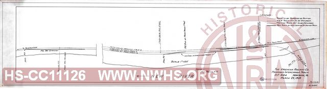 VGN Rwy, Proposed Interchange Track, Norcross VA MP 308.4