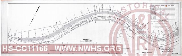 The Virginian Railway, extension of yard, Elmore, W.Va, Progress Report