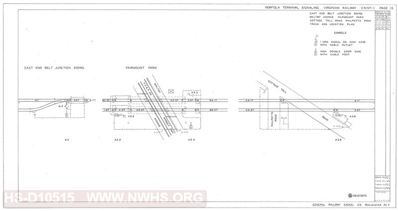Norfolk Terminal Signaling, Virginia Railway C5157-1, Page 15