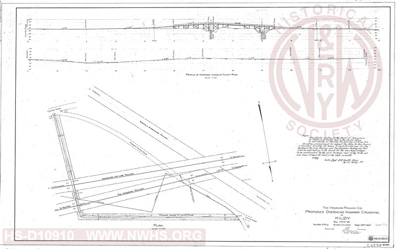 Proposed Overhead Highway Crossing at Kilby
