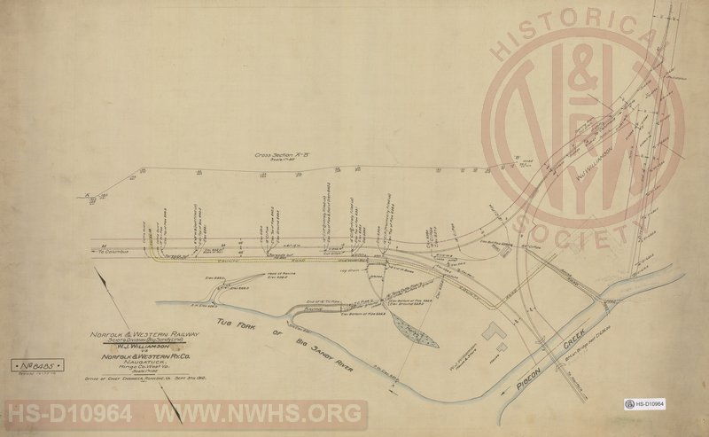 N&W Ry, Scioto Division (Big Sandy Line), W.J. Williamson vs Norfolk & Western Ry. Co. Naugatuck, Mingo Co. West Va.