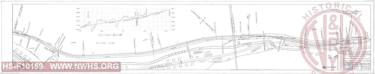 Mine Track Layout for Eastern Gas and Fuel Associates, Beards Fork, Fayette County WV, Beards Fork Branch