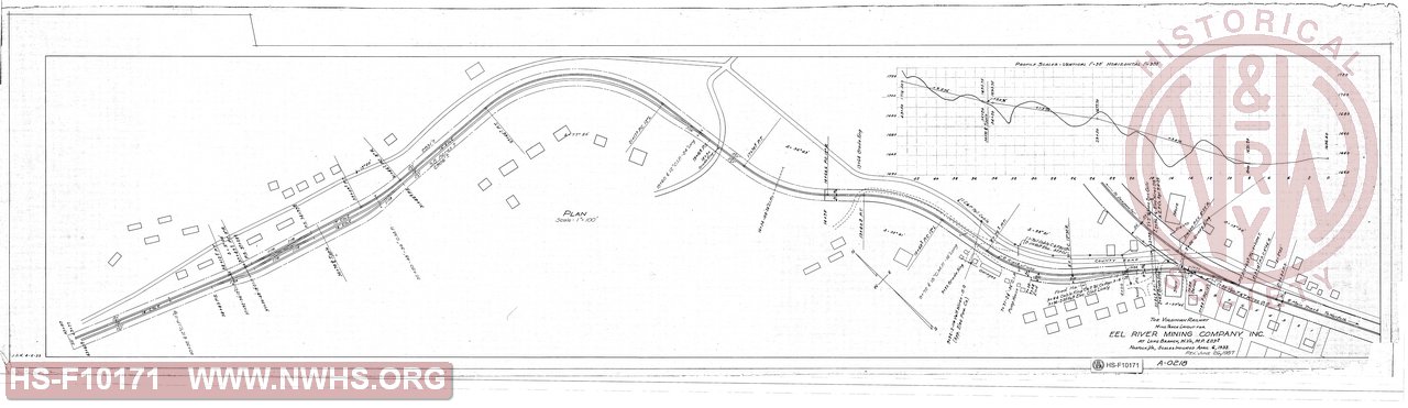 VGN Rwy, Mine Train Layout for Eel River Mining Company Inc. at Long Branch, WV MP 409.9