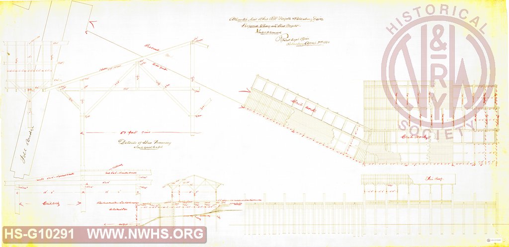 AM&O RR Norfolk & Petersburg Division, Proposed Wharf and Shed, Norfolk,