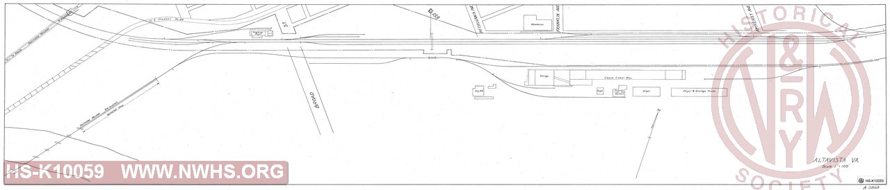 Track Map, Altavista VA