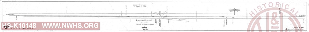Proposed Extension to Siding at Estes