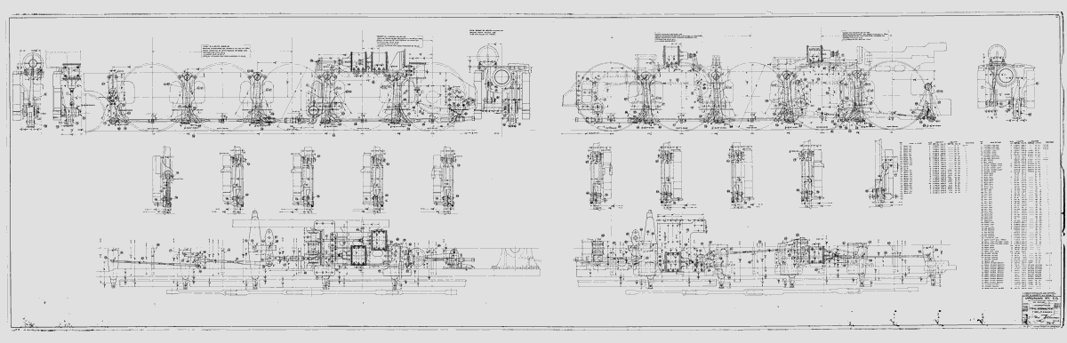 Locomotives, Brake Arrangement, H.P. and L.P. Enginer