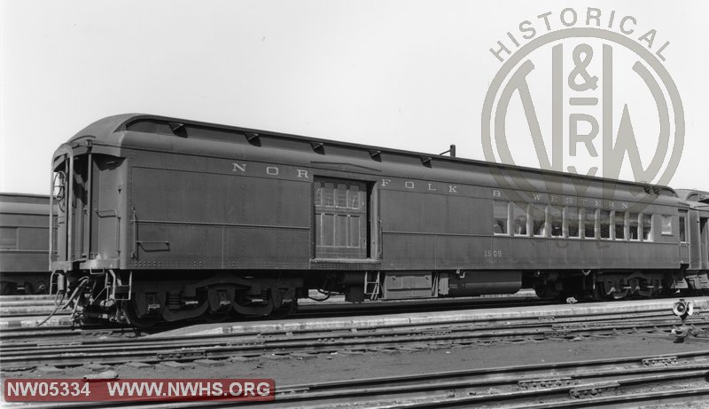 N&W Class BPd Passenger Car No. 1509 at Washington,DC