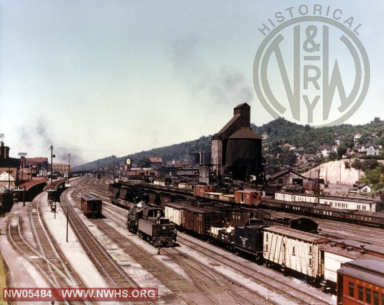 Bluefield, WV Passenger station & Yard,  West view