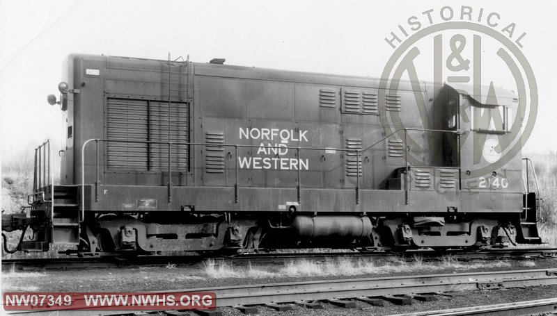 N&W 2140 Loco Class H12-44 at Brewster,OH Nov. 20,1966