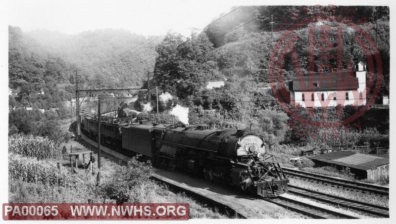 N&W Y6b 2179 leading LC-2 2512 at Lick Branch, WV
