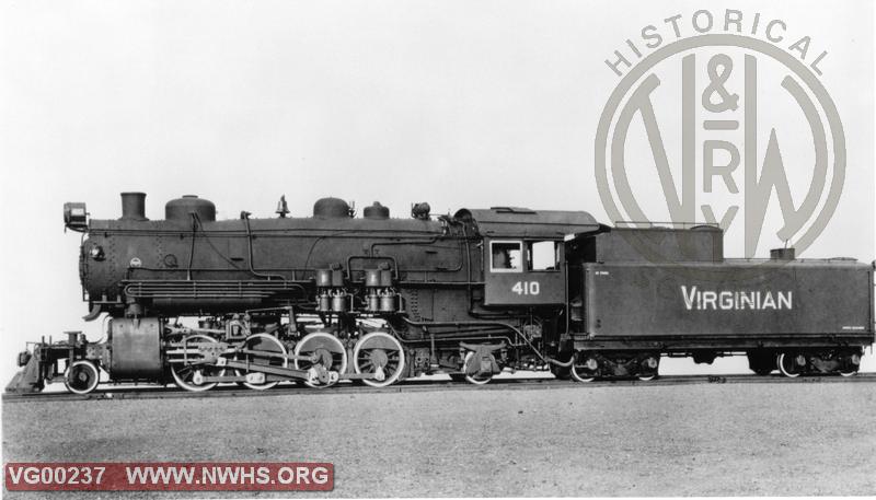 VGN Class MD 410, Location & Date Unknown (Rblt. from Triplex #700 By Baldwin)