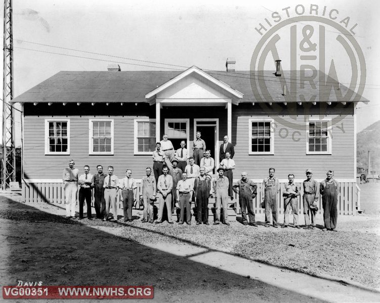 VGN Yard Office at South Roanoke, VA July 18, 1938