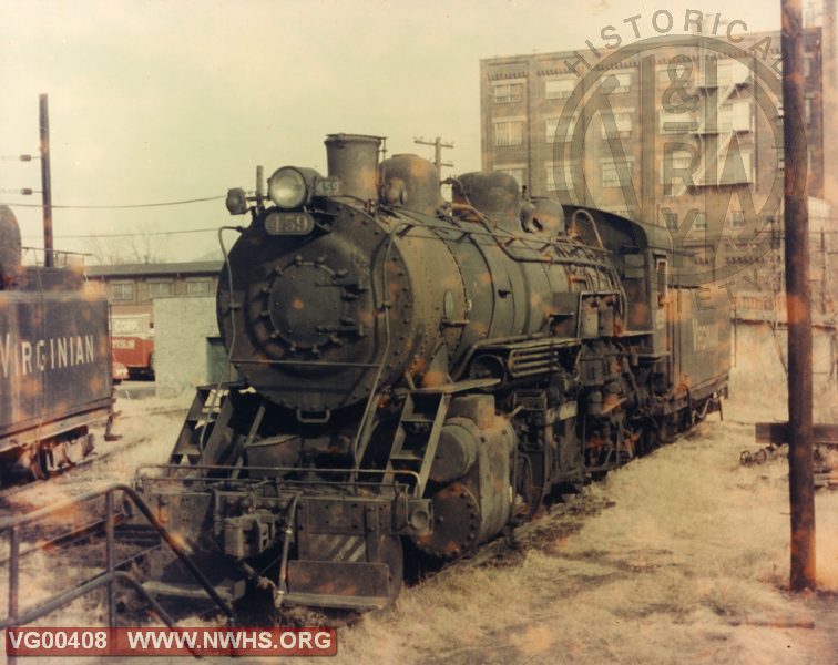 VGN  Steam Engine MB #459 at Norfolk