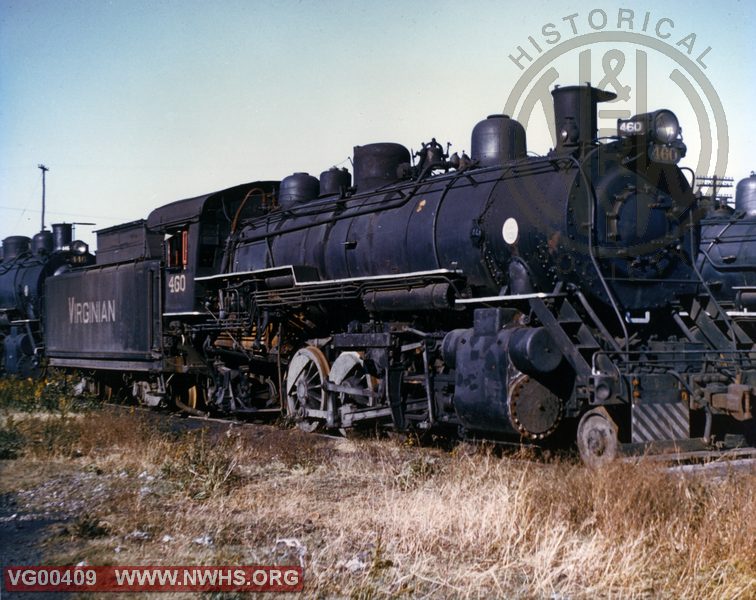 VGN  Steam Engine MB #460 at Norfolk, VA