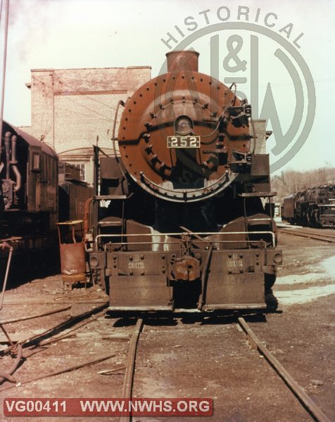 VGN  Steam Engine  SB #252 at Norfolk, VA