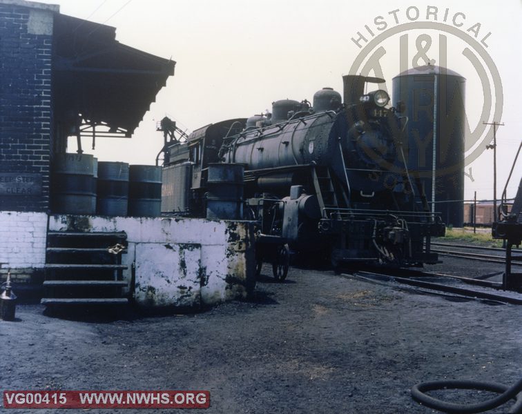 VGN  Steam Engine MB #447 at Sewells Point