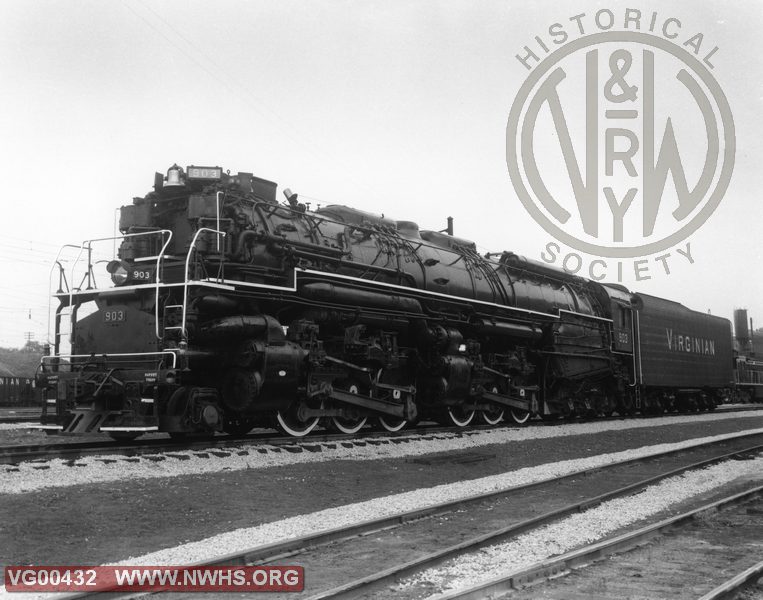 VGN   Steam Locomotive AG #904, Roanoke at NRHS Convention