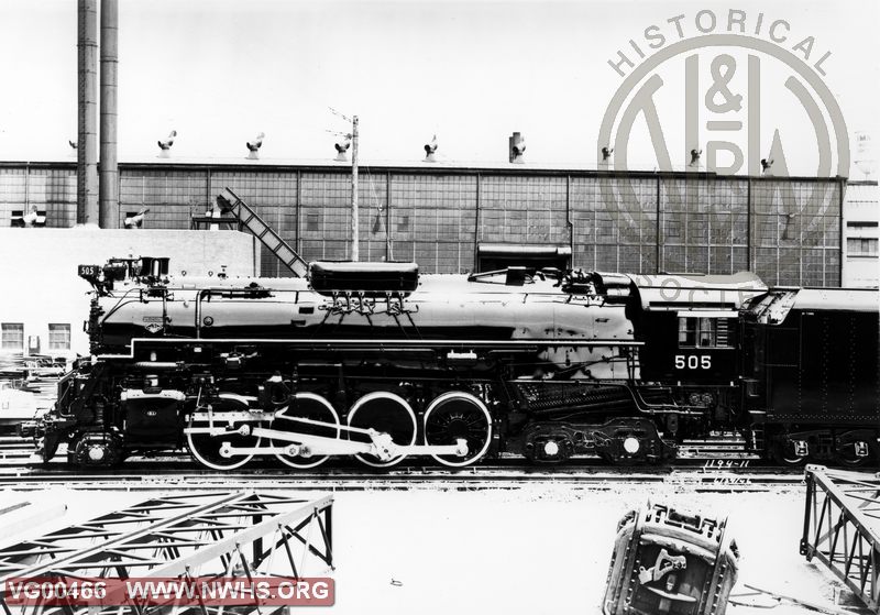 VGN Loco Class BA No. 505 Left Side View Lima,OH June 24,1946