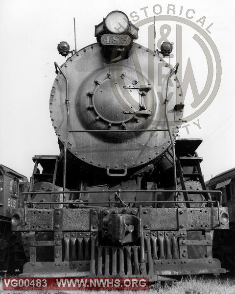 VGN Class MC- A 483 Front View at Roanoke,VA July 1,1956