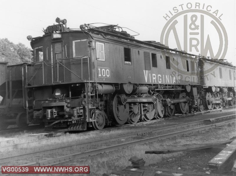 VGN  Electric Locomotive  EL-3A #100, Princeton, WV