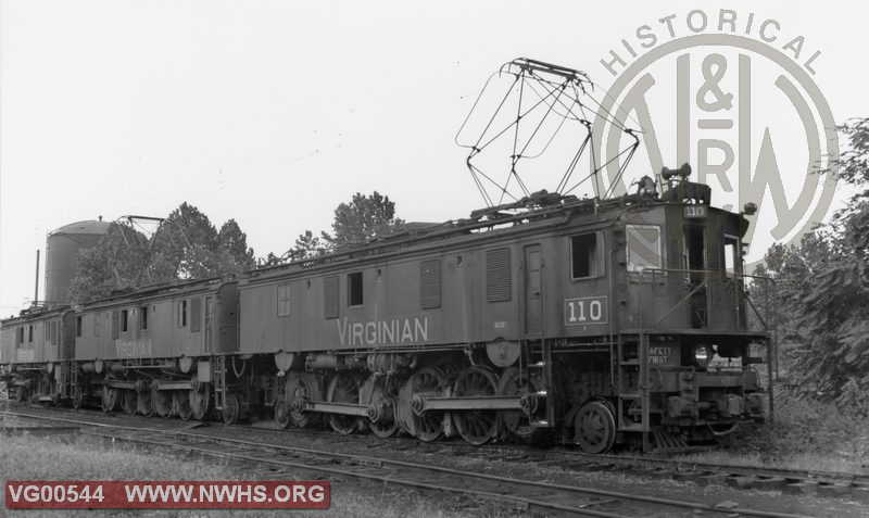 VGN  Electric Locomotive  EL-3-A #110, Roanoke, VA