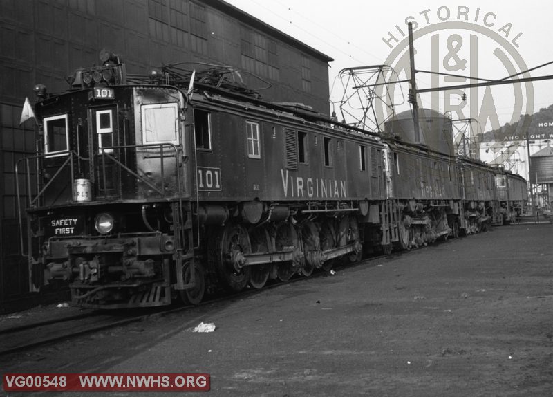 VGN  Electric Locomotive  EL-3-A #101, Roanoke, VA