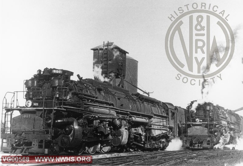 VGN Steam Locomotive, AG #906 and #907