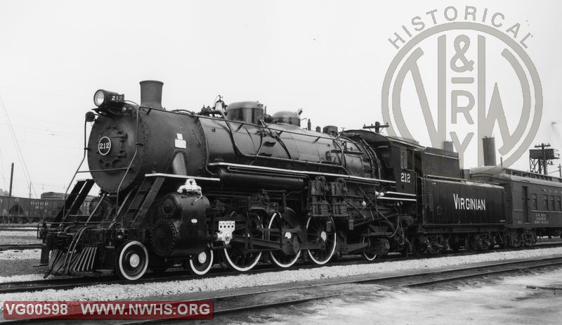 VGN Steam Locomotive,  PA #212 ,