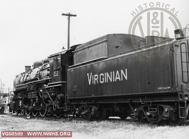 VGN Steam Locomotive,  PA #212 ,