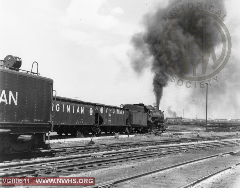 VGN Steam locomotive MB class #447, Norfolk, VA