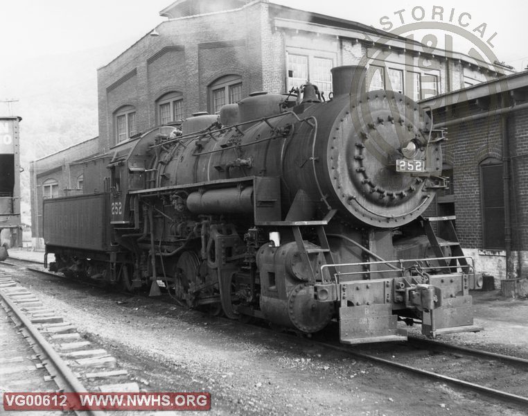VGN Steam locomotive SB class #252, Roanoke, VA