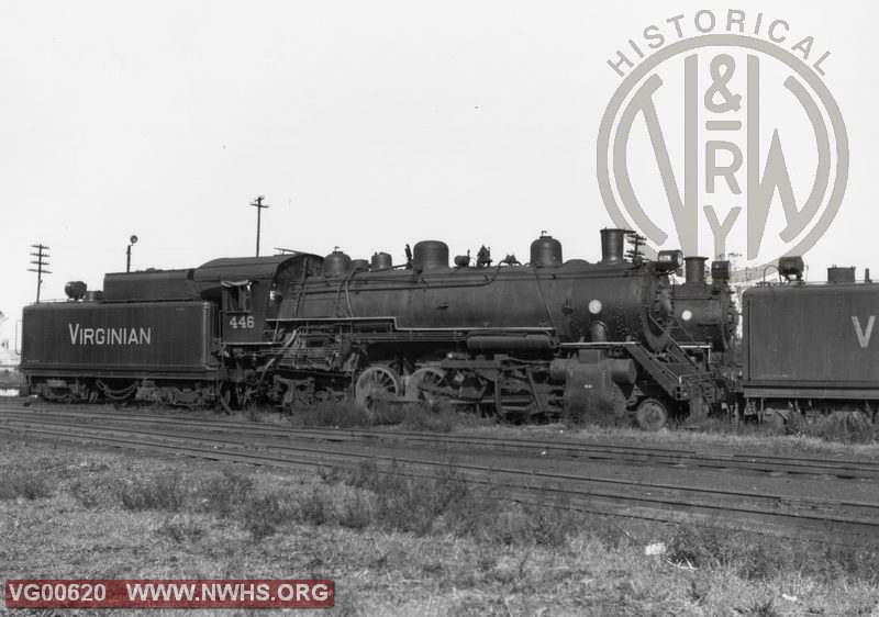 VGN Steam locomotive MB class #446  Norfolk, VA