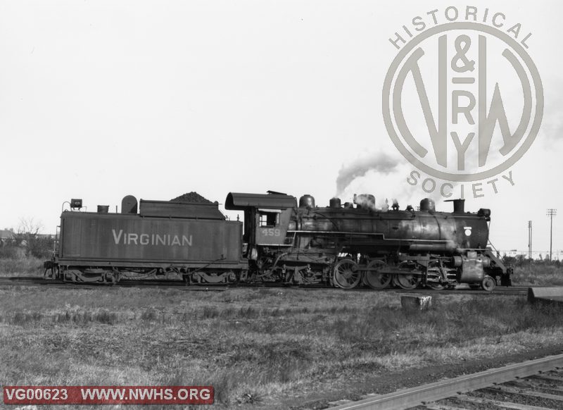 VGN Steam locomotive MB class #459  Norfolk, VA
