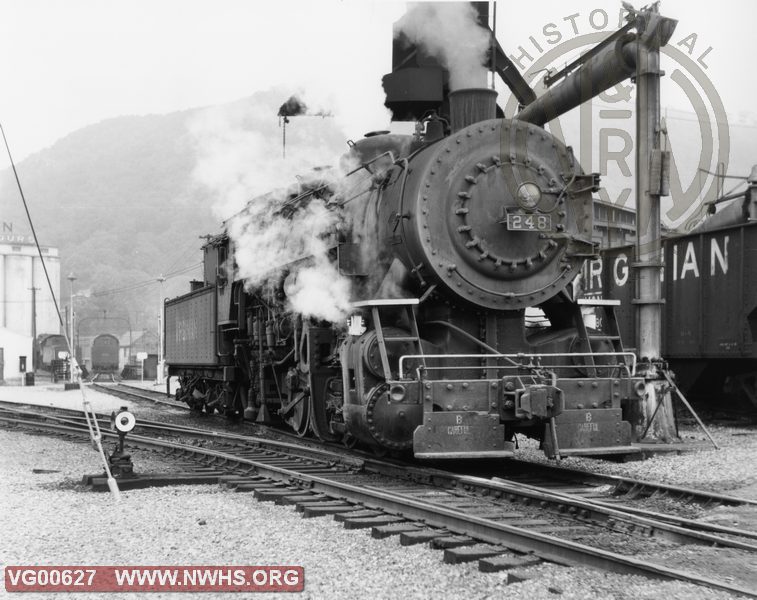 VGN Steam locomotive SB class #248  Roanoke