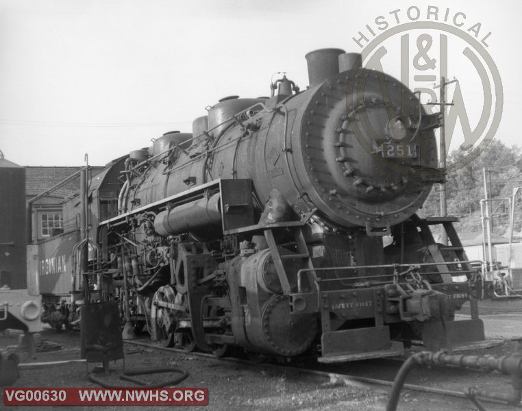 VGN Steam locomotive SB class #251 Norfolk, VA