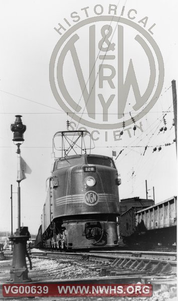 VGN Electric locomotive EL-2B class #128   Princeton, WV