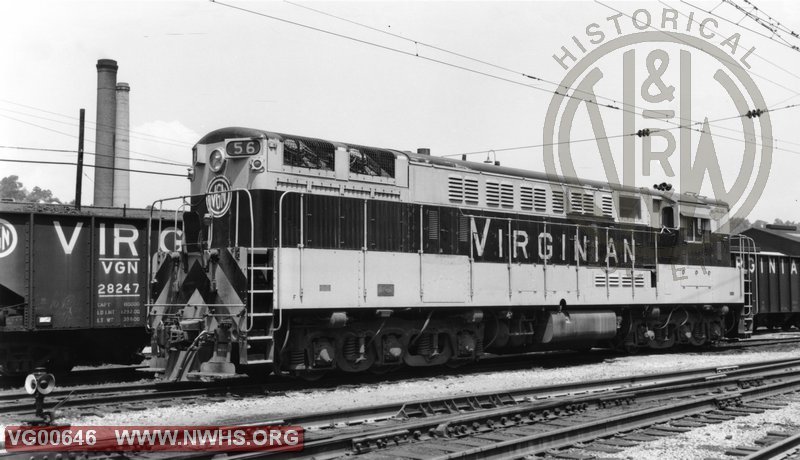 VGN  Diesel class H24-66 #56 Princeton, WV