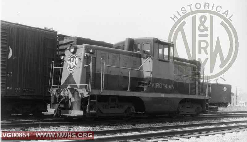 VGN Diesel Locomotive DE-SA # 6 Suffolk, VA